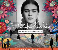 Afiche de la exhibición “Frida Kahlo: La biografía inmersiva”.
