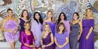 El grupo de mujeres que compone el comité organizador de la gala “Levantando Alas”.
