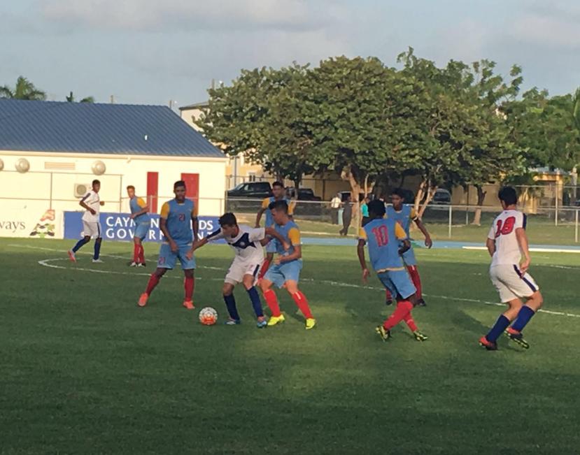 Puerto Rico, bajo la dirección técnica de Steven Estrada, abrió con un revés 3-0 el miércoles ante Haití, y el viernes cayó 2-0 ante Islas Caimán. (Suministrada / FPF)