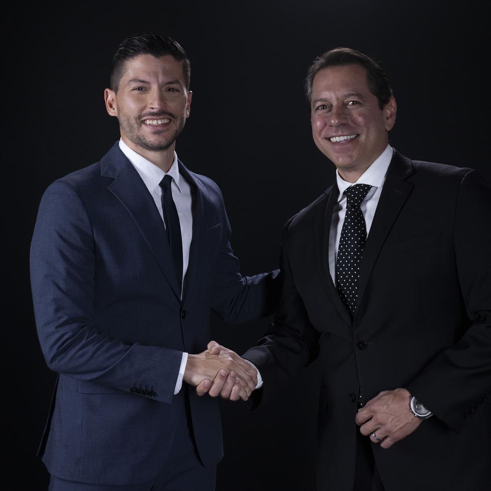Manuel Natal y Juan Dalmau son los líderes de la alianza entre el PIP y MVC de cara a las elecciones generales  de 2024.
