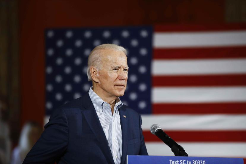 Biden obtuvo el respaldo del principal líder político demócrata de Carolina del Sur, el congresista James Clyburn, número tres de la mayoría cameral. (AP)