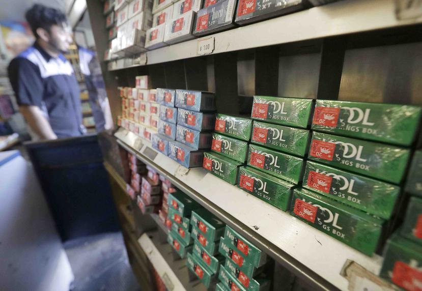 Productos derivados del tabaco en una tienda en San Francisco. (AP / Jeff Chiu)