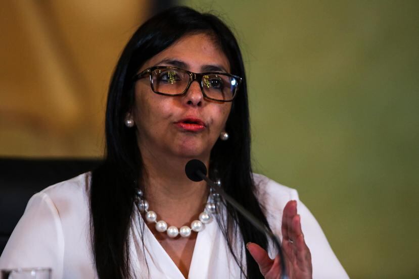Delcy Rodríguez es la nueva vicepresidenta de Venezuela. (EFE)