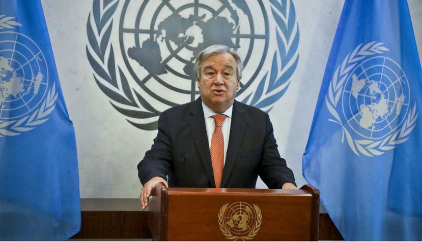 El secretario general de Naciones Unidas, Antonio Guterres, llamó a los gobiernos para garantizar que las tecnologías de vanguardia sean equitativas y éticas (AP).