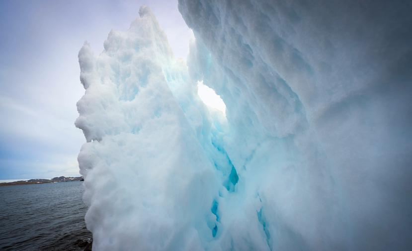 Imagen de archivo de un glaciar.