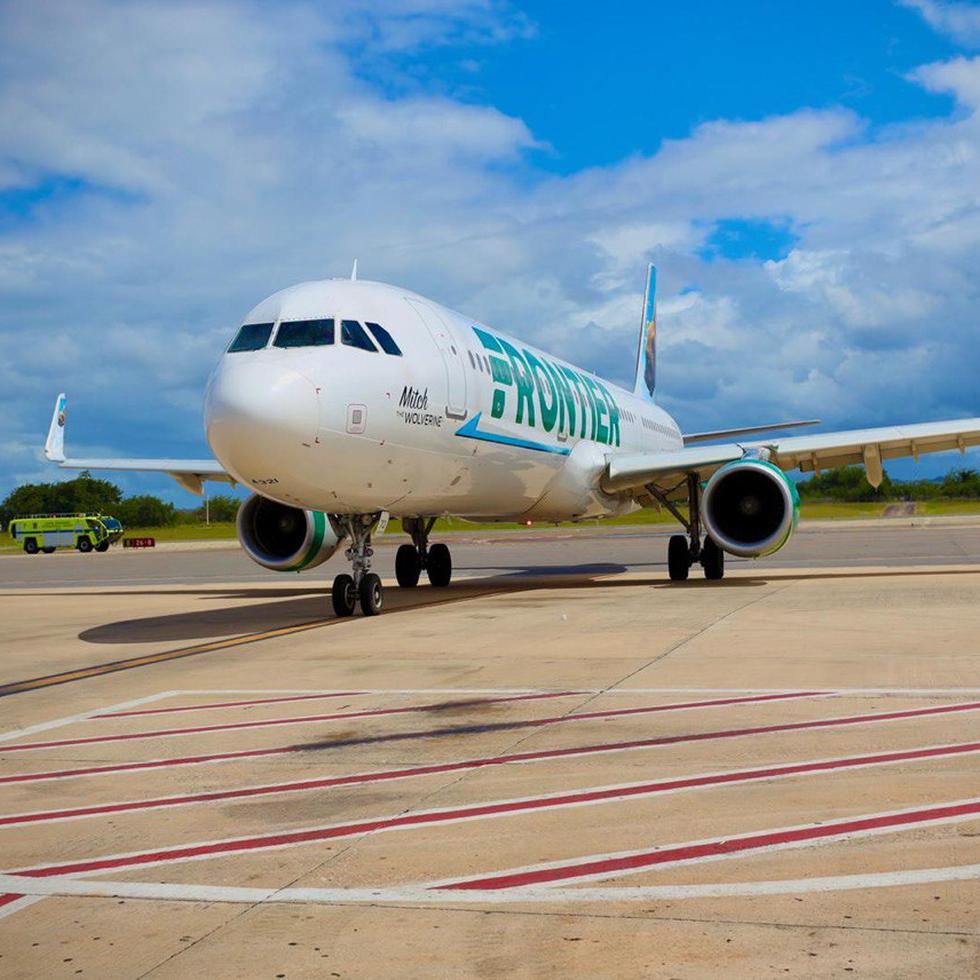 Frontier operará un total de 19 rutas aéreas desde Puerto Rico.
