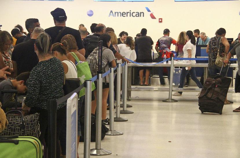 Las cifras no especifican si los 90,000 viajeros son puertorriqueños. (Archivo/ GFR Media)