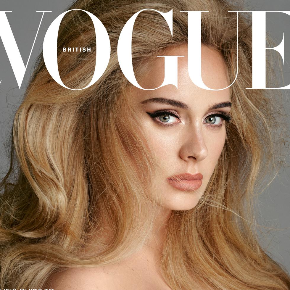 Adele presenta su nueva producción musical. (Foto: Captura de British Vogue)