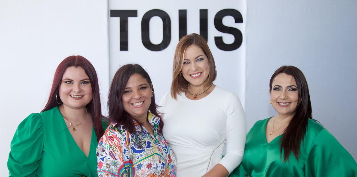 Alisha Rodríguez, Yari Torres, Mónika Candelaria y Sheila Hernández