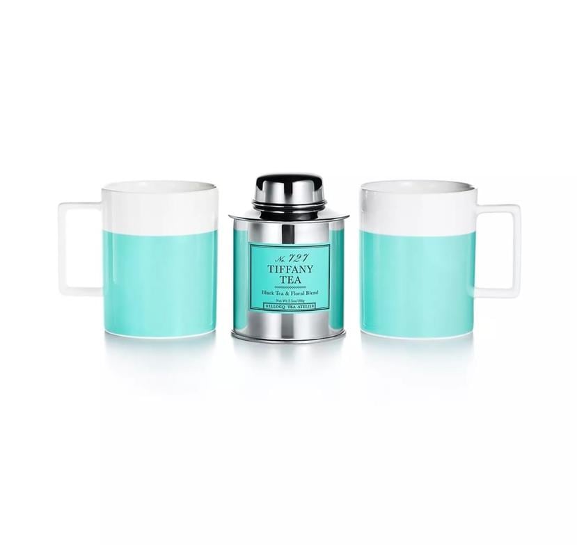 Conjunto de té y tazas de Tiffany & Co.