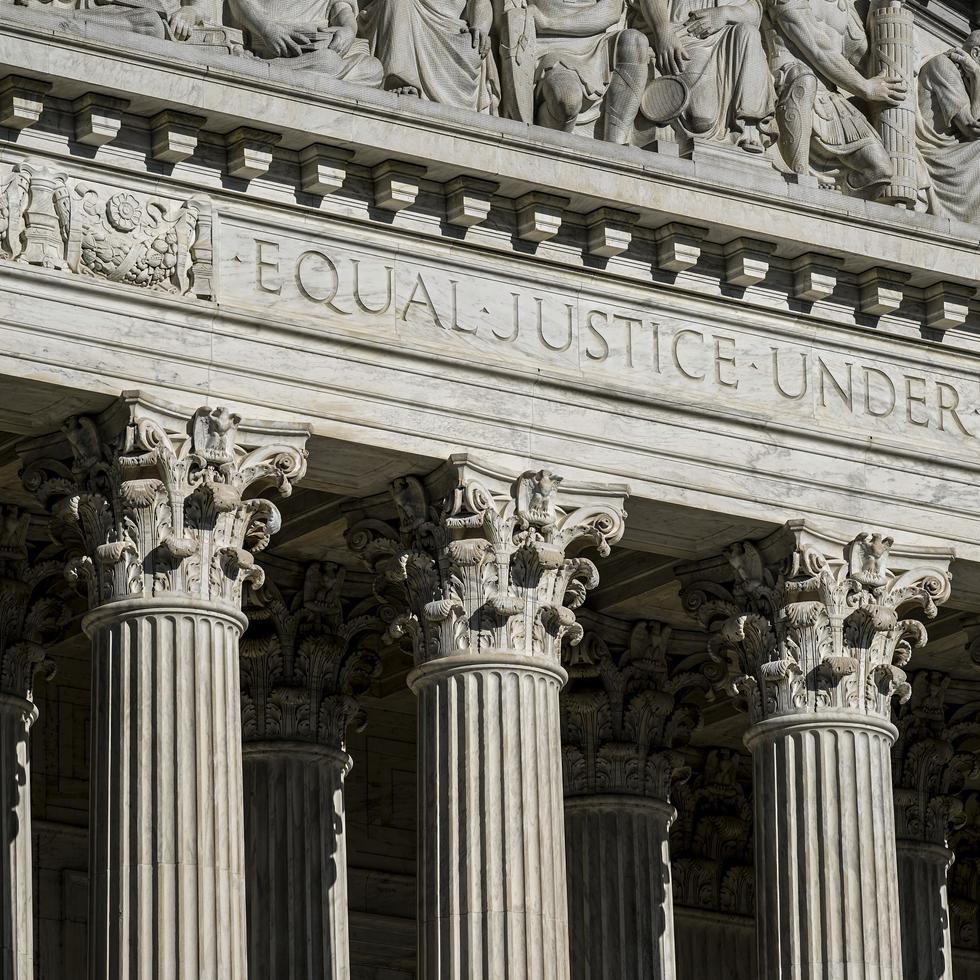 En esta imagen del 3 de septiembre de 2021 se ve la Corte Suprema en Washington.
