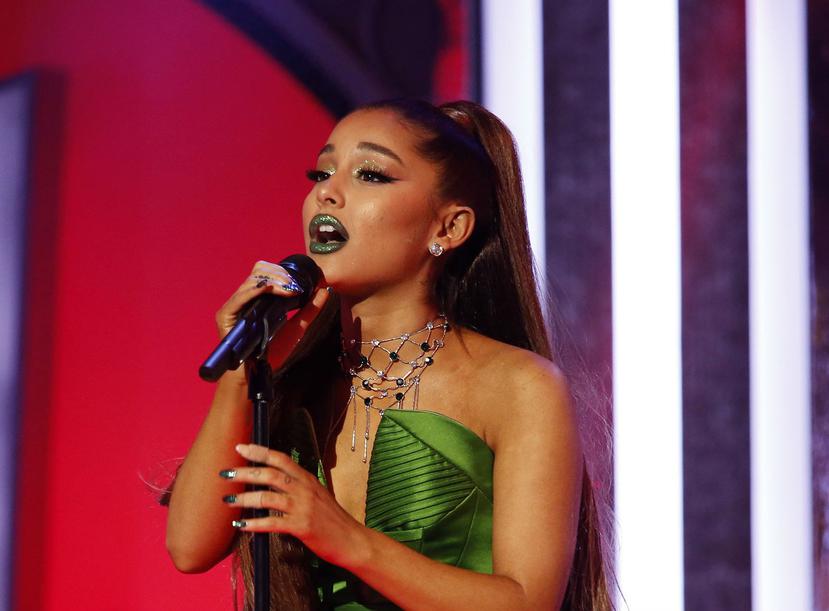 Ariana Grande lanzó recientemente una canción dedicada a sus exnovios. (AP)
