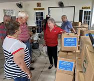 Voluntarios de AARP visitaron Yauco, San Germán, Hormigueros y Cabo Rojo, entre otros pueblos afectados por el huracán Fiona, para entregar suministros.