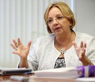 Nydia M. Cotto Vives, presidenta de la Oficina del Panel sobre el Fiscal Especial Independiente.