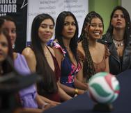 Las Cangrejeras de Santurce fueron presentadas este martes en conferencia de prensa.