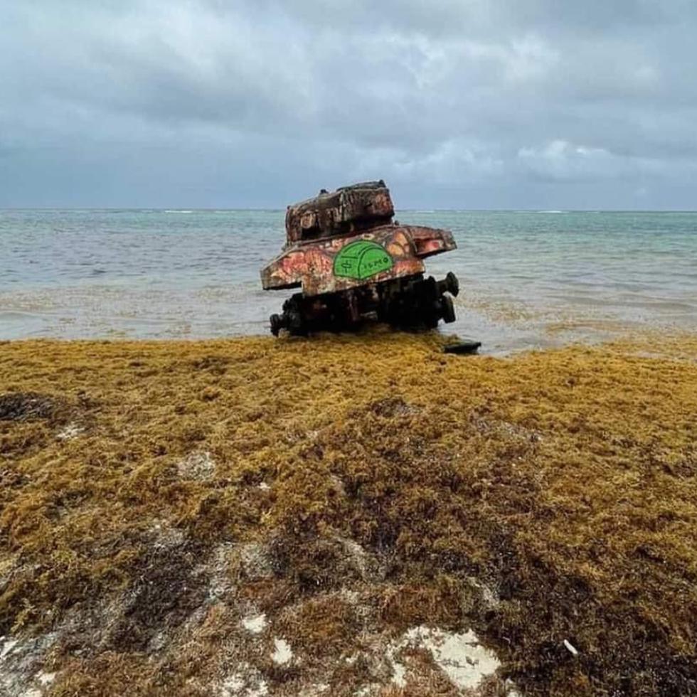 La mayor parte de la arena en la playa Flamenco, en Culebra, proviene de los ecosistemas asociados a los arrecifes de coral.
