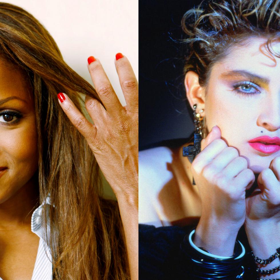 Janet Jackson, a la izquierda, y Madonna, a la derecha, fueron dos de las artistas más icónicas en la década de 1980 y 1990.