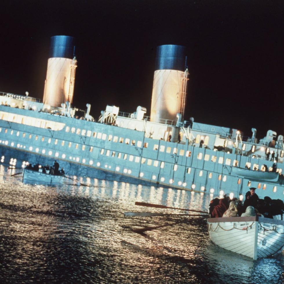 Escena de la película "Titanic". (AP Photo/HO-Merie W. Wallace)