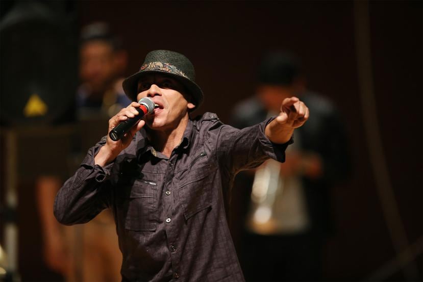 Vico C le cantó a los refugiados del coliseíto Pedrín Zorilla. (Archivo / GFR Media)