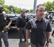 El alcalde de San Juan, Miguel Romero, hizo las expresiones tras hacer entrega de nuevos equipos para la Policía Municipal.