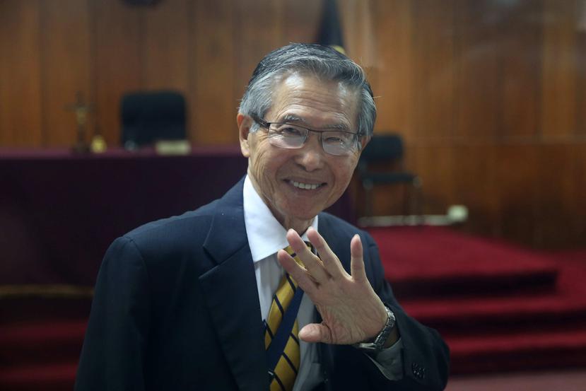 Alberto Fujimori cumplía una condena de 25 años de prisión por delitos de lesa humanidad. (EFE)