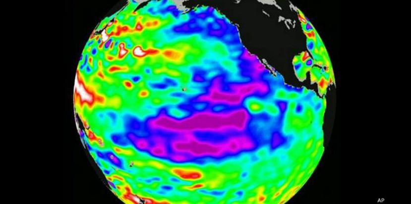 La mayoría de los pronósticos climatológicos especializados en el fenómeno de El Niño indican que va a estar cambiando de fase. (The Associated Press)