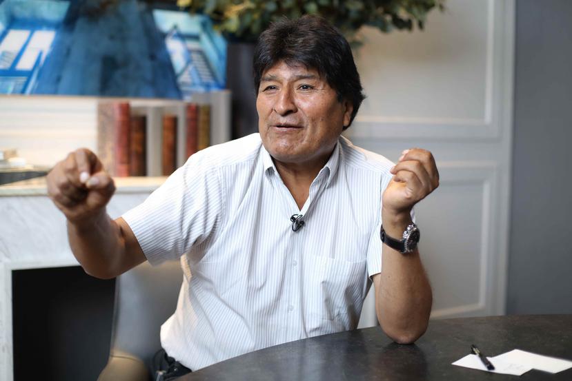 Evo Morales rechazó los señalamientos de fraude electoral y sostuvo que su renuncia al cargo no fue por cobardía, sino para evitar el derramamiento de sangre en Bolivia. (Germán Espinosa / El Universal / GDA)