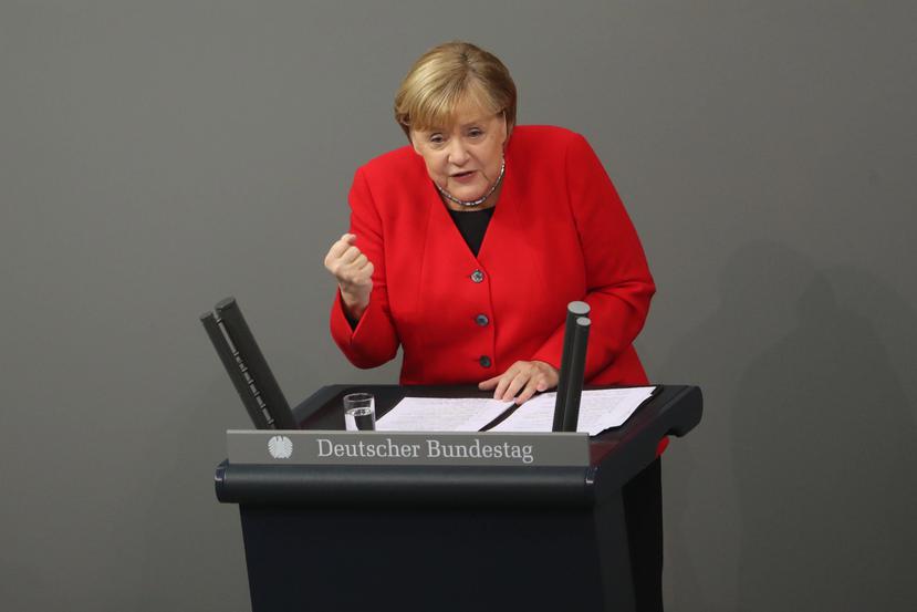 En la foto, la canciller de Alemania, Angela Merkel. (EFE)