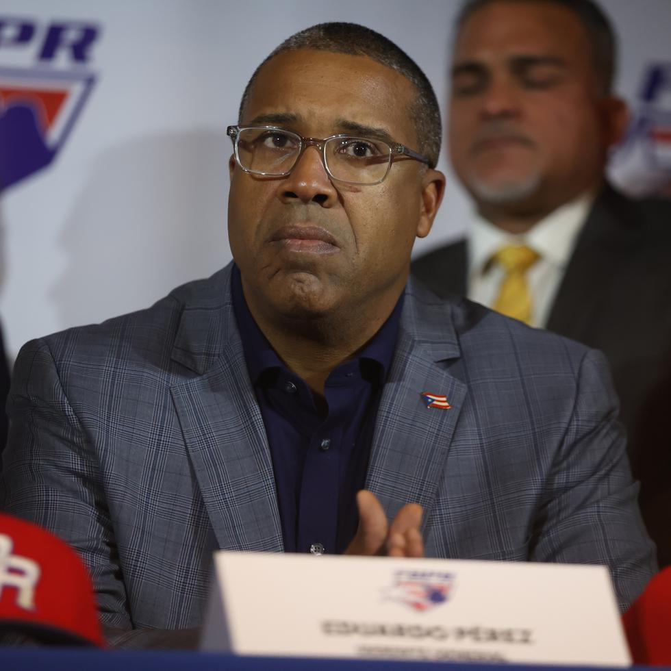 Eduardo Pérez renunció como gerente general de Puerto Rico.
