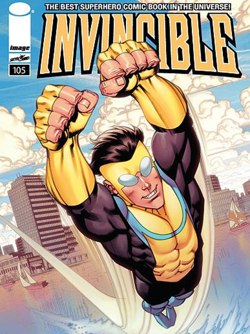 Image de una portada de los comics "Invincible". (GFR Media)