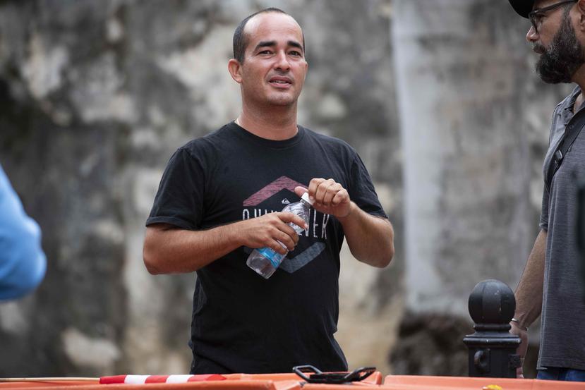 Eliezer Molina, portavoz del Movimiento de Conciencia. (GFR Media)