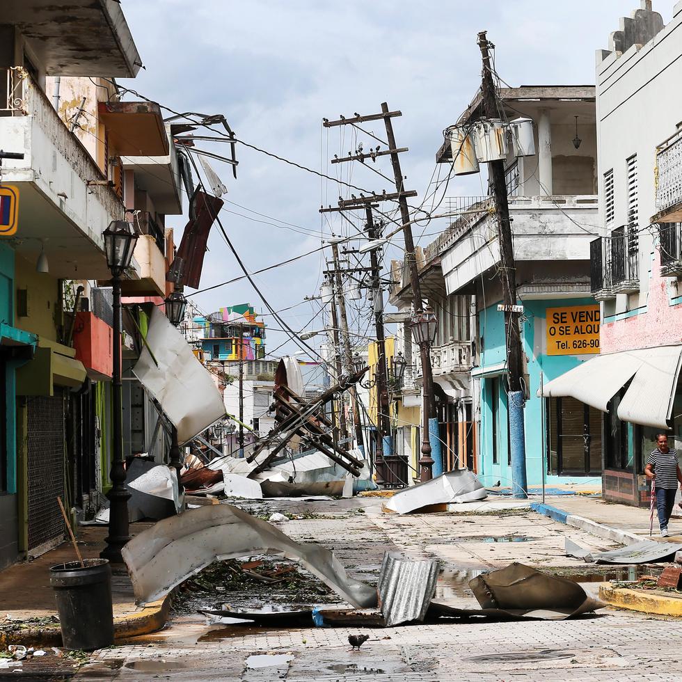 Durante el conversatorio, organizado por Filantropía Puerto Rico, salió a relucir que el huracán María destapó la pobreza que el país vivía desde antes del ciclón. (Archivo)