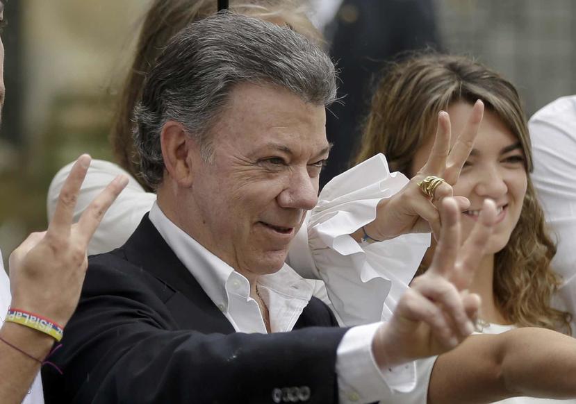 El presidente de Colombia logró un pacto de paz con el líder de la FARC, Timoleon Jiménez.