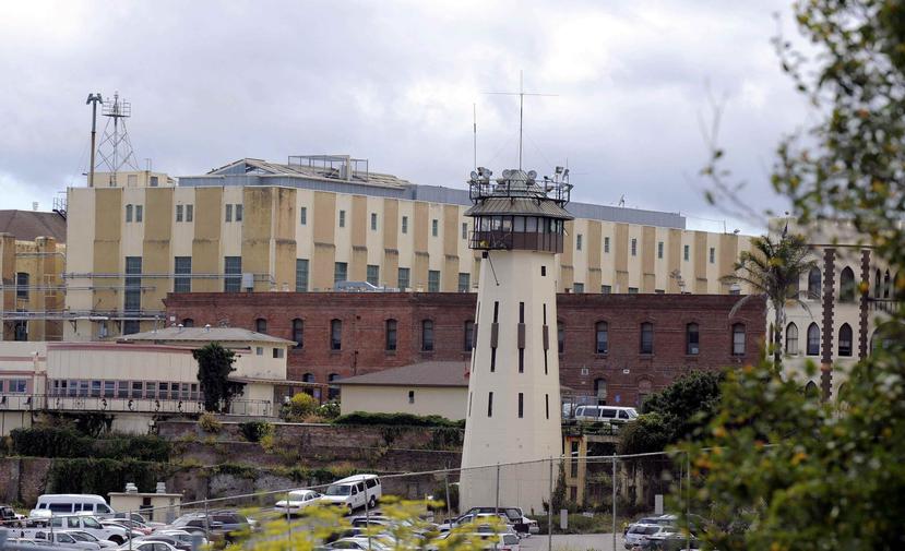 Vista de la torre frontal de la prisión de San Quentin, California. (Agencia EFE)