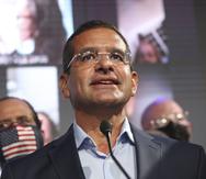 El gobernador Pedro Pierluisi en una imagen de la pasada contienda primarista en el PNP.