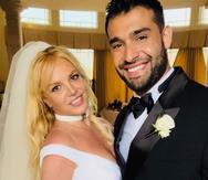 Britney Spears se casó el 9 de junio con su novio Sam Asghari, en la residencia de ella en Thousand Oaks, California.