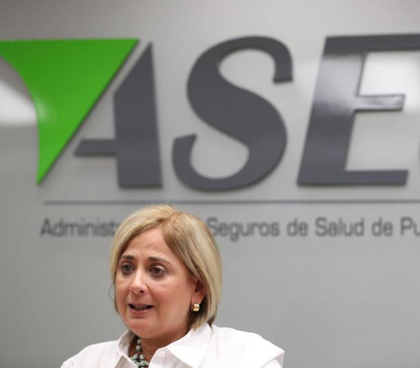 Ángela Ávila, Executive Director of the Health Insurance Administration. (GFR Media)
