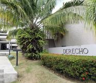 Entrada de la Escuela de Derecho de la Universidad de Puerto Rico (UPR).