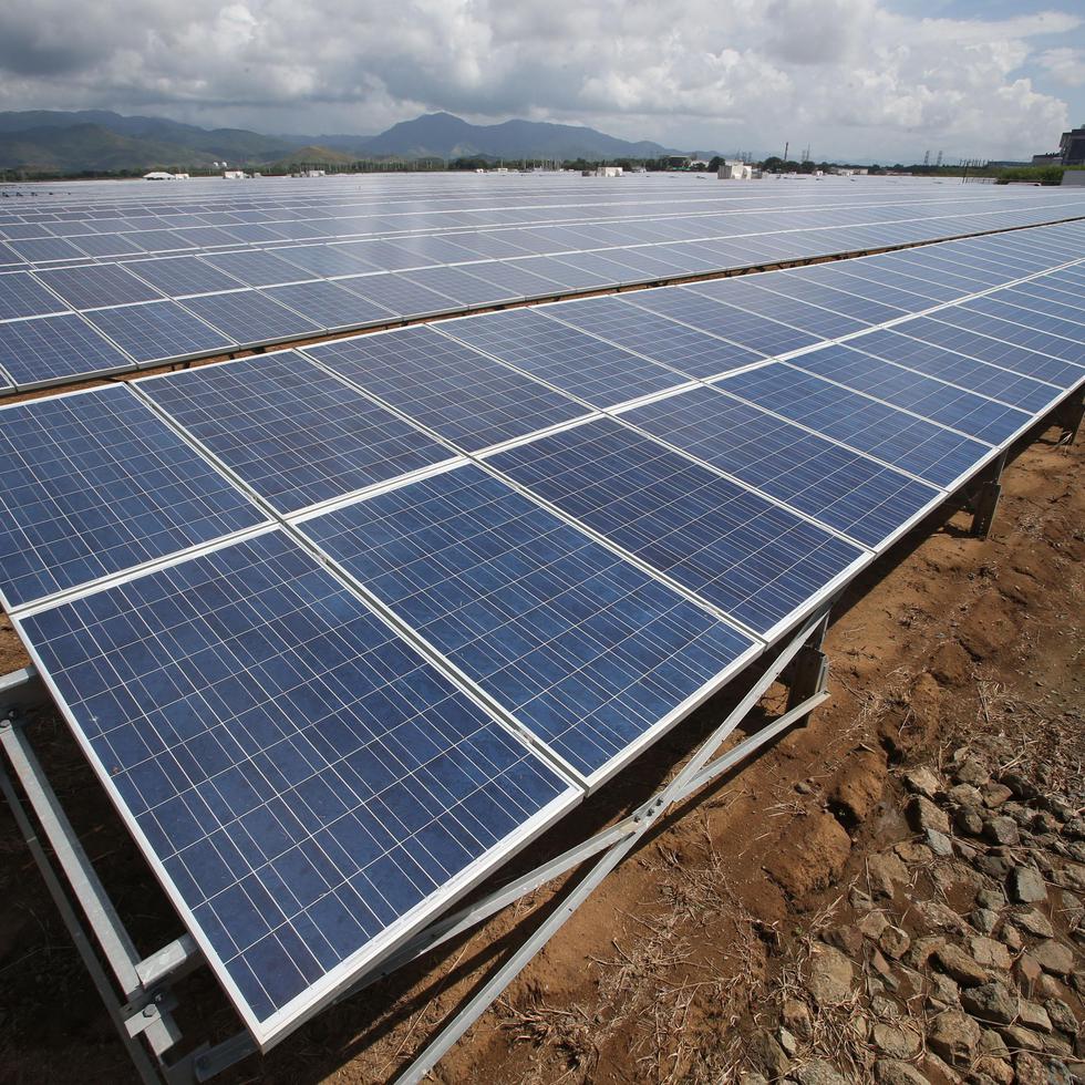 Los proyectos solares aprobados por el Negociado de Energía son a gran escala.