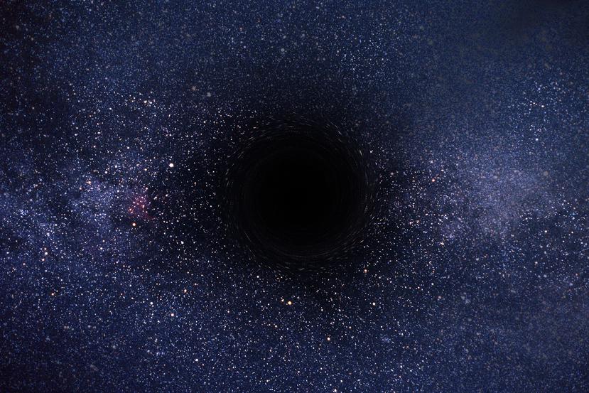 Un agujero negro.