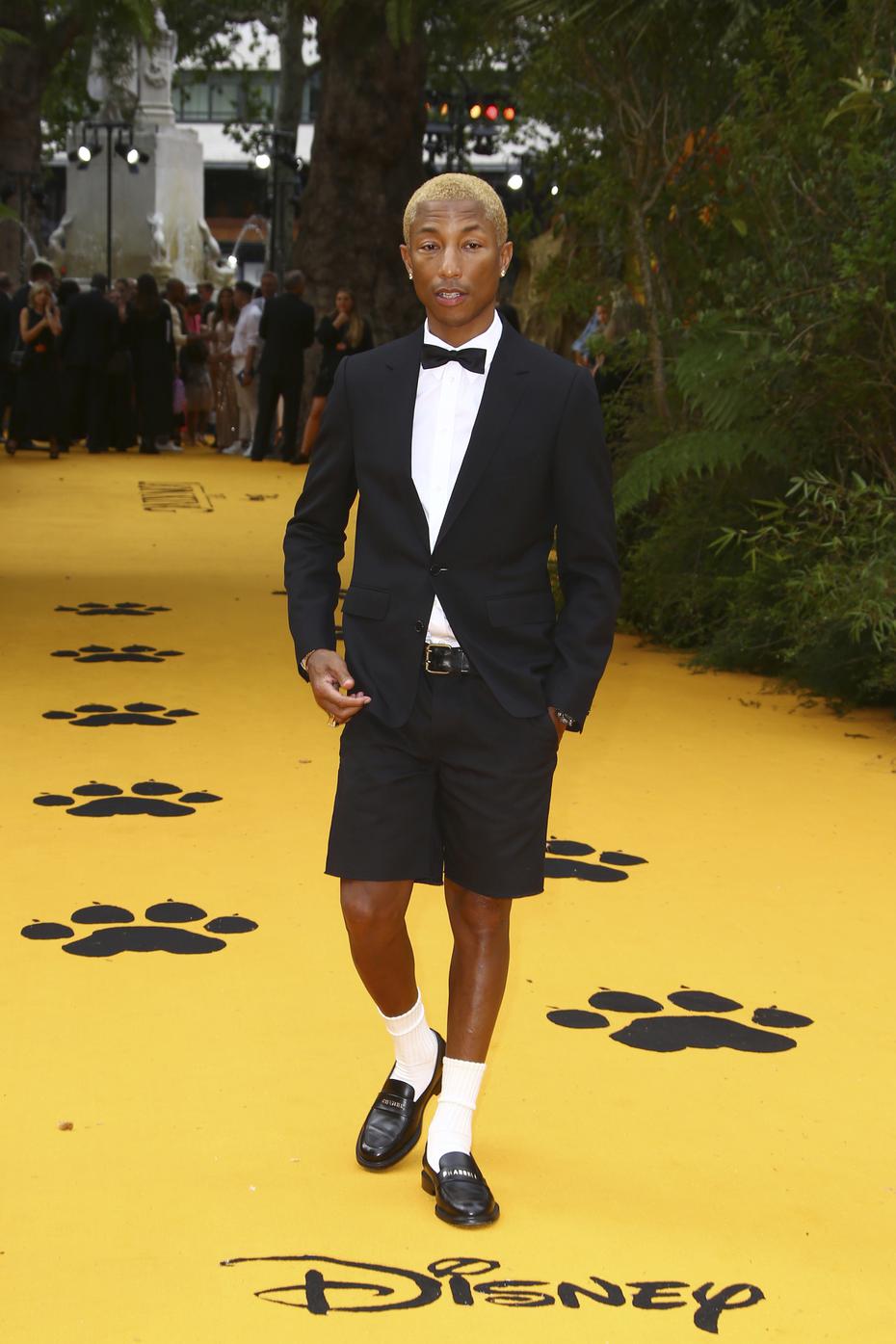 Pharrell Williams, que participa en la banda sonora de "The Lion King".  (Photo by Joel C Ryan/Invision/AP)