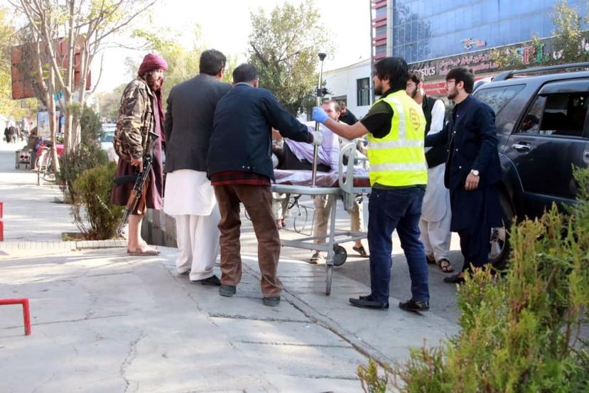 Imágenes de los predios donde se habría reportado la explosión en Kabul, Afganistán.