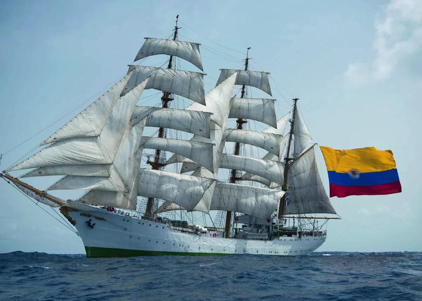 El buque escuela "Gloria", de Colombia, formará parte del Festival Capital, que se llevará a cabo en el Viejo San Juan del 22 al 25 de julio.