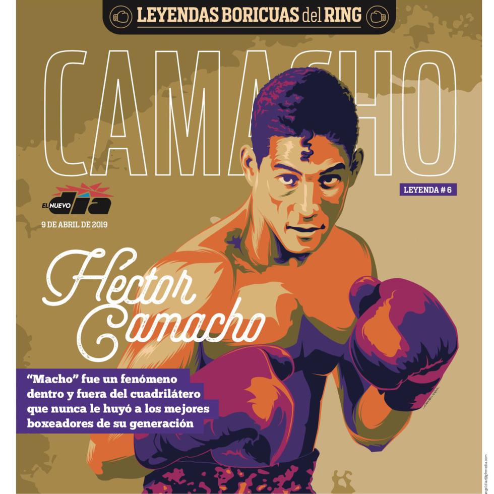 La portada del suplemento especial, dedicado al Macho Camacho.
