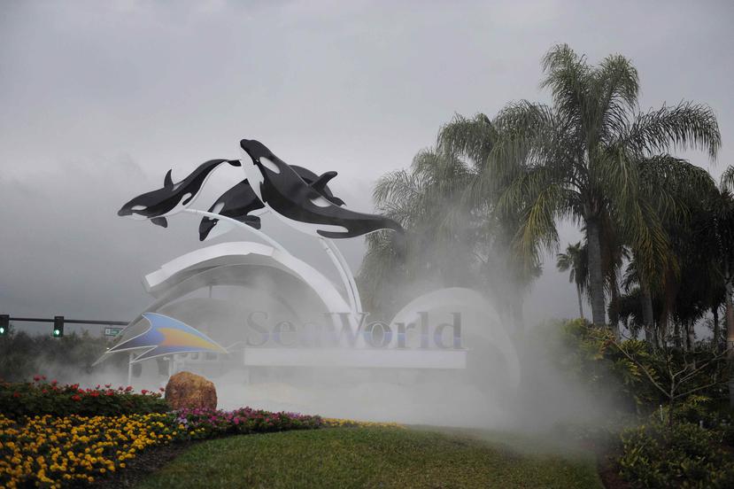 Vista del parque temático SeaWorld (Mundo Marino) de Orlando, Florida. (EFE)