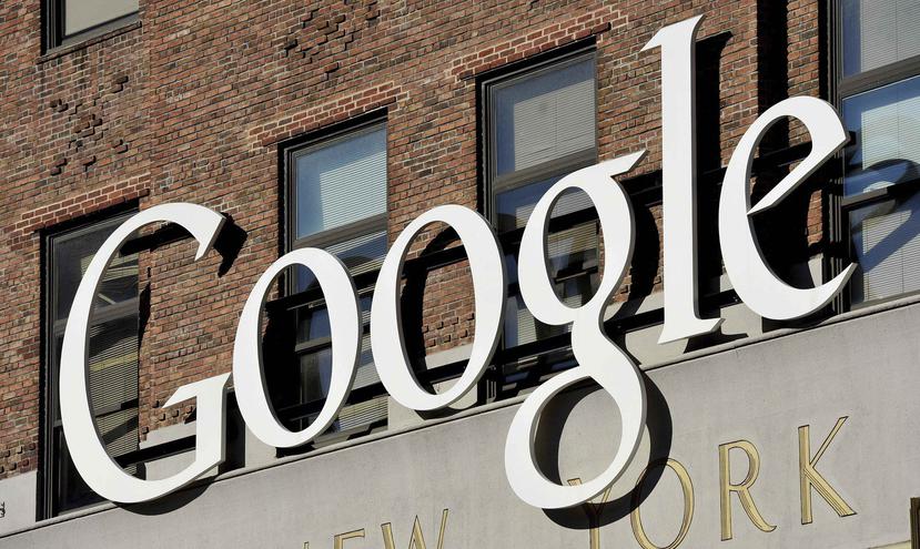 Logo de Google de su sede en Nueva York. (EFE)