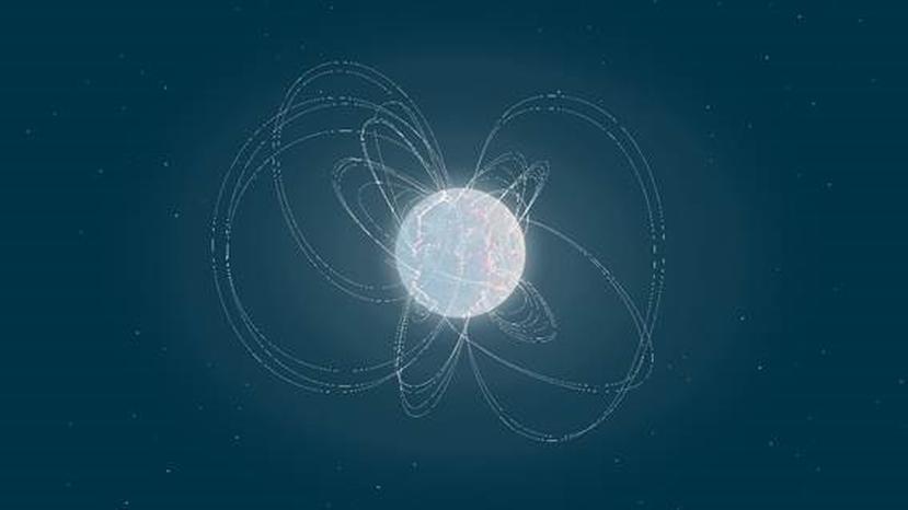 Los magnetares son los objetos cósmicos con los campos magnéticos más fuertes del universo. (ESA/CSIC)
