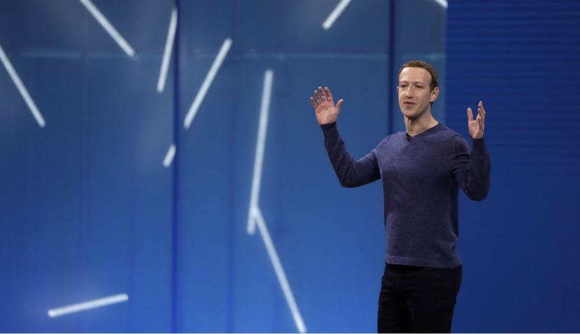 Mark Zuckerberg presentó “Facebook Dating” en el evento anual de desarrolladores de la red social, en California, Estados Unidos (AP).