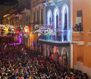 Parte de la actividad en las Fiestas de la Calle San Sebastián 2023.