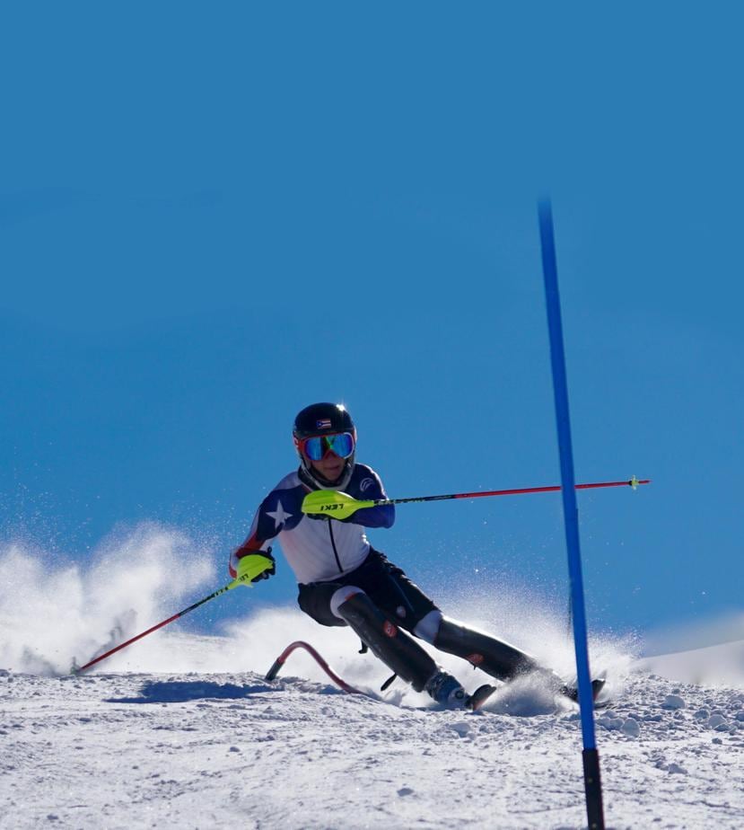 Charles Flaherty recibió durante el fin de semana el aval  para representar a Puerto Rico en los eventos de ‘slalom’ y ‘giant slalom’ en los Juegos Olímpicos de Iniverno en PyeonChang, Corea del Sur, en febrero. (Suministrada)